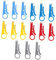 Gatuida 15Piezas Cortador de Cables Multifuncional Pelacables Portátil y Ligero para Electricistas y Manualidades Herramienta de Crimpado y Decapado para Cables Telefónicos