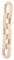 ULTECHNOVO Decorative Wood Chain Link for Home Decor Handmade Chain Link Ornament for Living Room Nursery Office and Cafe Chic Natural Wood Finish Display
