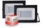 PEGASO - SET DI 2 FARO LED FLOODLIGHT - da esterno IP65-50W - FARI LED con LUCE BIANCA NATURALE 4000K - design ULTRASOTTILE - 4000 LUMEN