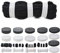 Roban Fashion Gummiband zum nähen 10mm 1cm breit 50 Meter Schwarz