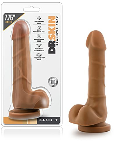 Dr Skin Dildo-BL-58117 Dildo Braun 20 cm