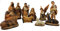 Riffelmacher Krippenfigurenset Basic 11-TLG. 78314-8-11 cm - Handarbeit Weihnachtskrippe Jesus Geburt Weihnachtswunder Heiligabend Dekoration
