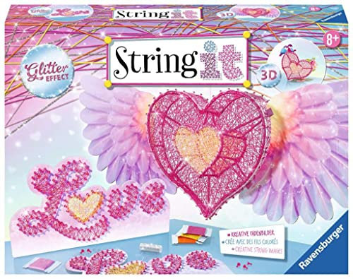 Ravensburger 18065 - String it Maxi: 3D-Heart