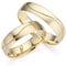 123traumringe Eheringe in 333 Gelbgold I Partnerringe mit Gravur & Etui I Gravierbare Eheringe mit Ringgröße 50-72 mm I Edle Verlobungsringe in 5 mm Breite & 1,2 mm Stärke I P26