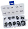 CUTICATE 50 Stü Nitrox O Ring Kit Sortiment Unterlegscheiben Mit Pick Für Tauchen Tank Ventile/Schläuche/Atemregler/Kameras Usw. Tauchausrüstung 10 G