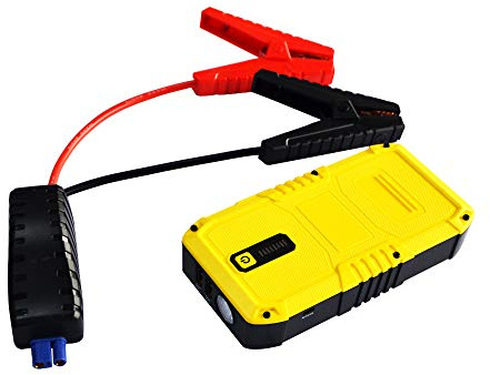 MAXTOOLS JSL240 1500A 12V, Avviatore d’Emergenza Portatile con Batteria al Litio per Auto Diesel e Benzina, Power Bank, Porta USB, Torcia a LED, Custodia e Cavi di Avviamento, 350 g