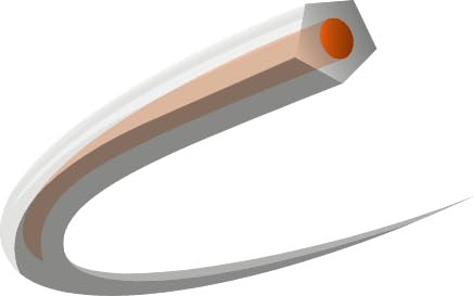 Husqvarna 597669241 - Hilo para Recortadora (3,3 mm, 240 m), Color Naranja translúcido