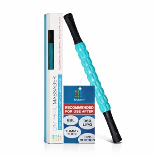 Bruizex Lipo Roller Lymphatic Drainage Massager, Massage Tool for Stomach