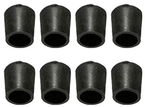 JJSCHMRC Rubber Leg Tip, Rubber Chair Floor Protector, Furniture Hardware Leg Tips Rubber Table Chair Leg Caps Replacement Tips Multipurpose Feet, Ferrules End Caps(size:40mm,8pcs)