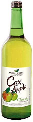 James White Classic Cox Apple Juice - Vegan - No Added Sugar - Picked and Pressed (Pack of 6x750ml)