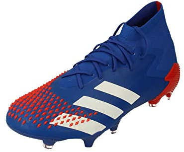 adidas Predator Mutator 20.1 FG Herren-Fußballschuhe, Königsblau, Weiß, Rot, Eg1600, 39 1/3 EU