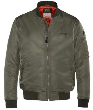 Schott NYC Unisex-Adulto Bomber Airforcers Bloccaggio, Marrone, L