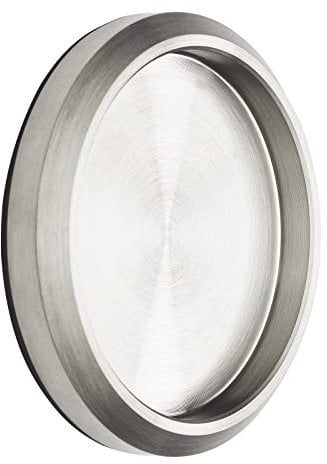SOTECH Maniglia per porta scorrevole MILA Ø 58 mm autoadesiva con cuscinetto adesivo 3M Maniglia per mobili maniglia in vero acciaio inox guscio per porte in vetro e porte di stanze