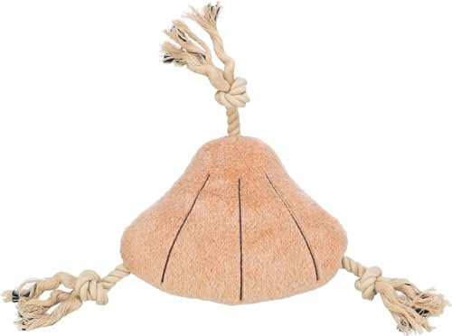 TRIXIE Be Nordic Plüschtiere für Hunde Muschel Stine – maritimes Kuscheltier für Hunde zum Spielen und Kuscheln – robust & langlebig – aus Plüsch/Tau - 36047