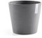 Ecopots Blumentopf Amsterdam mit Bewässerung Hell Grau - Durchmesser Ø 40 cm rund groß - Pflanzentopf aus Recycling Kunststoff - Übertopf mit Wasserversorgung modern für Indoor und Outdoor
