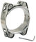 95-105mm Heavy Duty T Bolt Hose Clamp 304 Stainless Steel Double Head Double Layer Hose Pipe Clamp Tube Clamps Band Width 24mm(1 Pieces with Wrench)