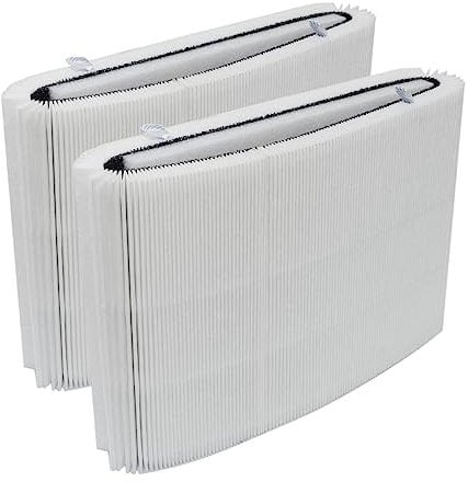 PUREBURG Replacement Filters Compatible with BLUEAIR Blue Max 3250 auto & 3250i Air Purifiers, 2-Pack H13 HEPA Activated carbon 2-IN-1
