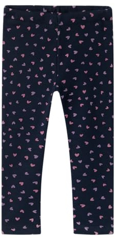 NAME IT Mädchen Nmfdavina Sweat Fleece Legging Bru Noos, Blau, 92