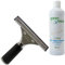 GBPro Lavavetri professionale in acciaio inox 15 cm + detergente per vetri Eco concentrato con sgrassatore