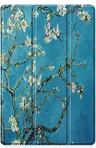 Case for Lenovo Tab M8 4th Generation Cover, TB-300FU, Lenovo M8 4th Tablet Case 8 Inch for Kids Shockproof Lightweight Slim Case Trifold Stand Cover Apricot Flower