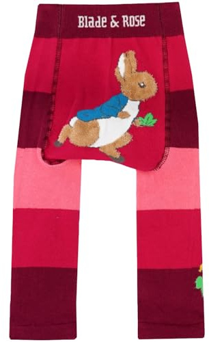 Blade & Rose Peter Rabbit™ Leggings mit Herbstblattmotiv, Unisex-Kleidung für Babys & Kleinkinder von 0-4 Jahren, Rosa, rose, 3-4 Years