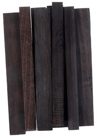 VILLFUL 8pcs Wood Blank Pen for Woodturning Pen Blanks for DIY Crafts Exotic Wood Making Kit for Woodworking