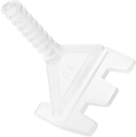 Flintronic Croisillons Carrelage Autonivelant, 200 pcs 3mm Système Nivellement à Visser Croisillons, pour Pose Sols, Murs