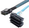 CY Kabel Internes Mini SAS 4X SFF-8087 36Pin Host auf SAS Festplatte SFF-8482 29Pin Target Fanout Kabel mit IDE-Stromversorgung 100 cm
