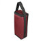 Sac à vin isotherme pour 2 bouteilles | Porte-bouteille de vin anti-fuite Sac isotherme pour bouteille de vin Sac isotherme de protection pour voyage, pique-nique, rouge bordeaux, 36 x 16 x 10 cm,