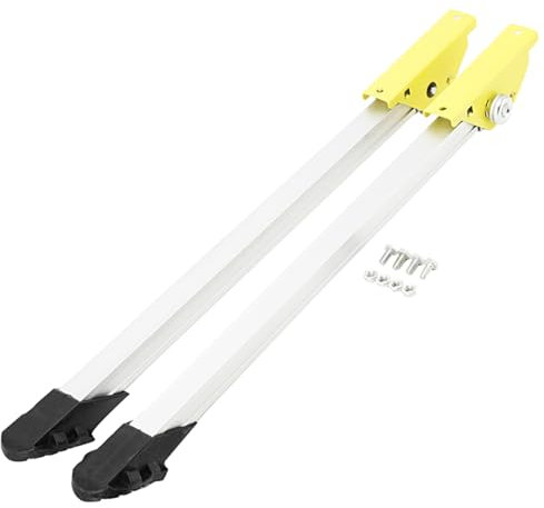 SUDEG Ladder Leveler,1Pair Extension Ladder Stabiliser Leveller with Anti Slip Rubber Feet,Extension Ladder Stabilizer Pair Loads Up to 440lbs