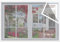 Zanzariera Universale Finestra,65x115cm,bianco Zanzariera per finestre, zanzariera regolabile fai-da-te per finestre, per tenere fuori insetti, mosche e zanzare