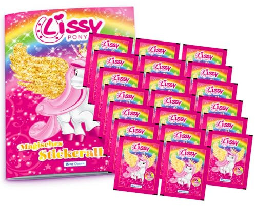 Blue Ocean Lissy Pony Sticker - Sammelsticker (2024) - 1 Album + 20 Tüten