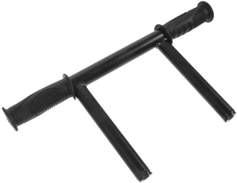 Generisch Schiebegriff Für Den Kinderwagen Autositz Doppelt Wanderer Behälter Zappeln Roller Wagen Kinderwagen Buggy-board Handhaben Rad Aus Träger Geld Zubehör Korb Black Plastik