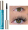 Wimperntusche Wasserfest, 5D Schwarz Mascara Nicht Verklumpend, Mascara Verlängerung & Volumen, Langanhaltend & Wischfest Wimperntusche Lange Wimpern False Lash Effect, Extra Long & Thick Augen Makeup