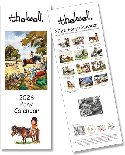 Thelwell Pony Kalender 2026