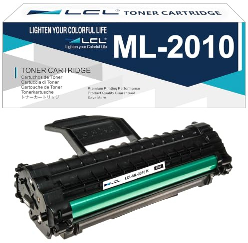 LCL ML-1610 Schwarz Toner kompatibel für Samsung ML-1610 ML-2010 ML-2510 | SCX-4521F für Samsung ML-1610 ML-1610P ML-1615 ML-1650 ML-2010 ML-2010P ML-2010R ML-2015 ML-2510 ML-2570 ML-2571 (1Pack)