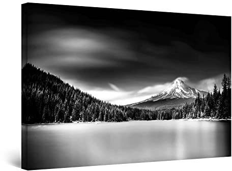 Startonight Impression sur Toile Paysage Surréaliste, Art Encadré Imprimée Tableau Motif Moderne Décoration Tendu sur Chassis Prêt à Accrocher 60 x 90 cm Idée Cadeau Élégante et Originale