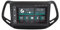 Costum fit Autoradio für Jeep Compass Android GPS Bluetooth WiFi Dab USB Full HD Touchscreen Display 10 Easyconnect