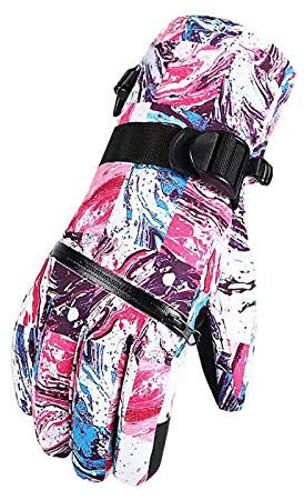 Gants à écran Tactile Gants de Sport Coupe-Vent Gants de Cyclisme Gants d'hiver Hommes Femmes Gants de Travail d'hiver Gants d'hiver à Doigts complets Gants d'hiver Hommes Chauds Imperméables Gants