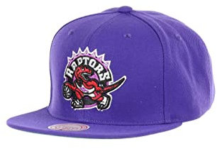 Mitchell & Ness Snapback Cap - SIDEPATCH Toronto Raptors, #37-Raptors-Purple-30819, Einheitsgröße