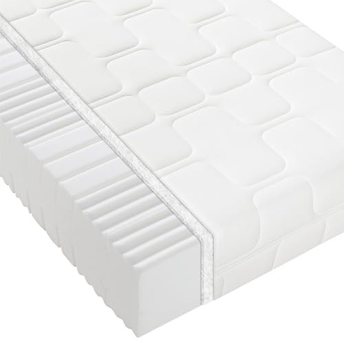 BeCo Kaltschaummatratze Grand Relax, 25 cm Komforthöhe, Made in Germany, Größe:160 x 200 cm, Härtegrad:H3 (80 kg - 120 kg)