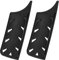 sourcing map 2Pcs Knife Cover Sleeves Knife Edge Guards for 7 Chopping Knife Edge Blade Protector Universal Knife Sheath for Kitchen, Black