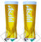Roxley 2 x Asahi Nucleated Half Pint Glass Glasses 28cl