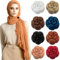 VJUYSW 16 Stück Hijab Magneten, Stark Hijab-Magnete Vielseitig Einsetzbar Bunt Magnetischer Schalverschluss Nadellose Brosche Hijab-Nadeln Knöpfe für Frauen Kleidung Schals