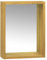 Toshilian Armoire Murale avec Miroir, Meuble de Rangement Salle de Bain Suspendue Armoire de Toilette Armoire à Miroir 30x10x40 cm Bois de Teck Solide