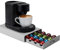 Navaris Cassetto Porta Capsule - Portacapsule Compatibile con Nespresso Vertuo - Contenitore 24x Capsule Macchina Espresso - Organizer e Supporto Macchine Caffè - Grigio