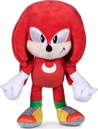 Hasbro Sonic The Hedgehog Super Soft 30 cm Qualità Regalo Peluche Figura - Knuckles