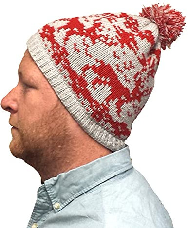 My Party Shirt Kevin McCallister Graue Rentier-Beanie-Mütze