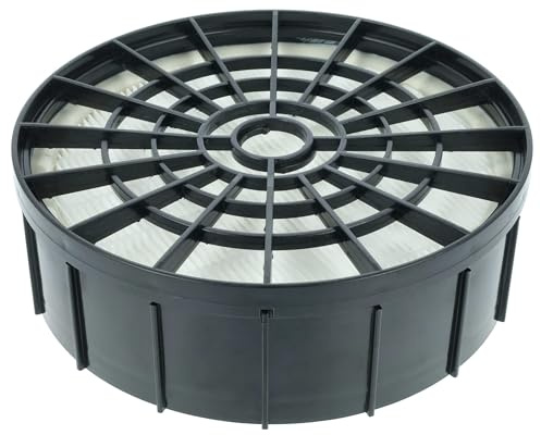 vhbw filtre compatible avec Kärcher Set HEPA-14 T 10/1 | T 11/1 Classic, T11/1 Classic Adv Re!Plast aspirateur - Filtre HEPA noir