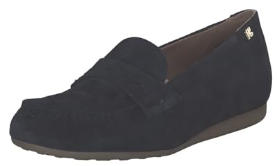 Paul Green Damen - Slipper & Mokassin 1188-029 in blau Rauleder